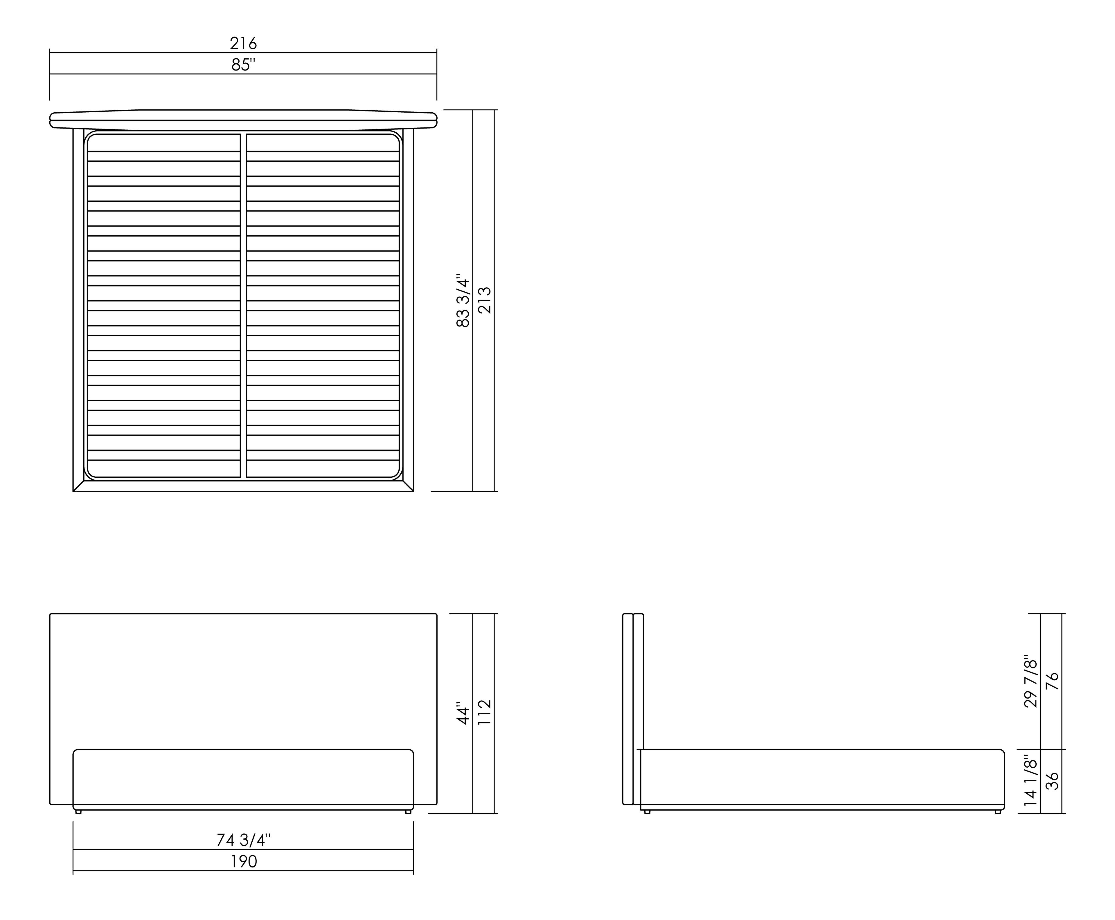 CAMA SERENA - COLCHÓN 178X198 CM
