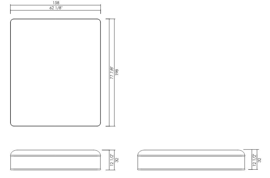 COLCHÓN 158 X 198 CM