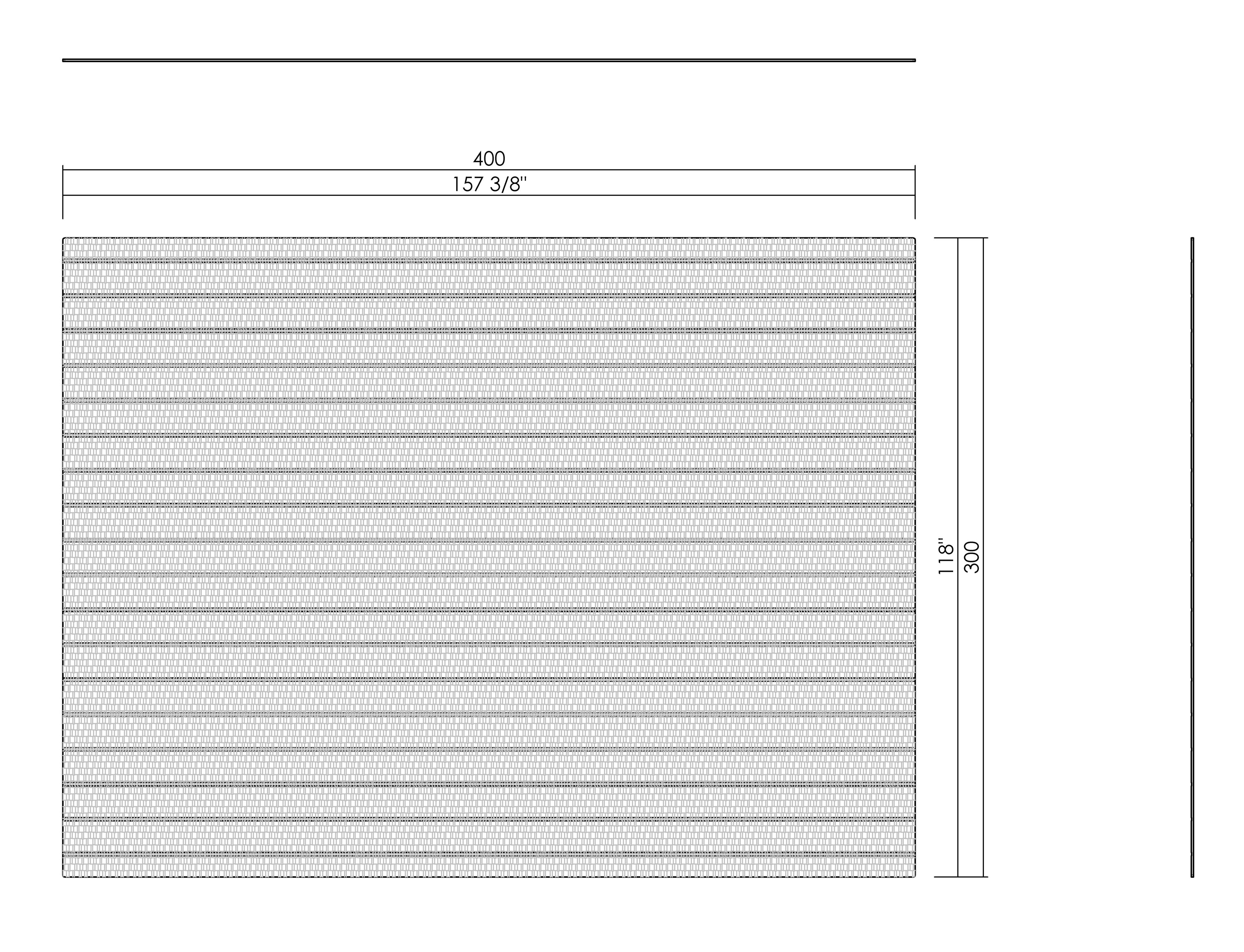ALFOMBRA 400 X 300 CM STRIATO