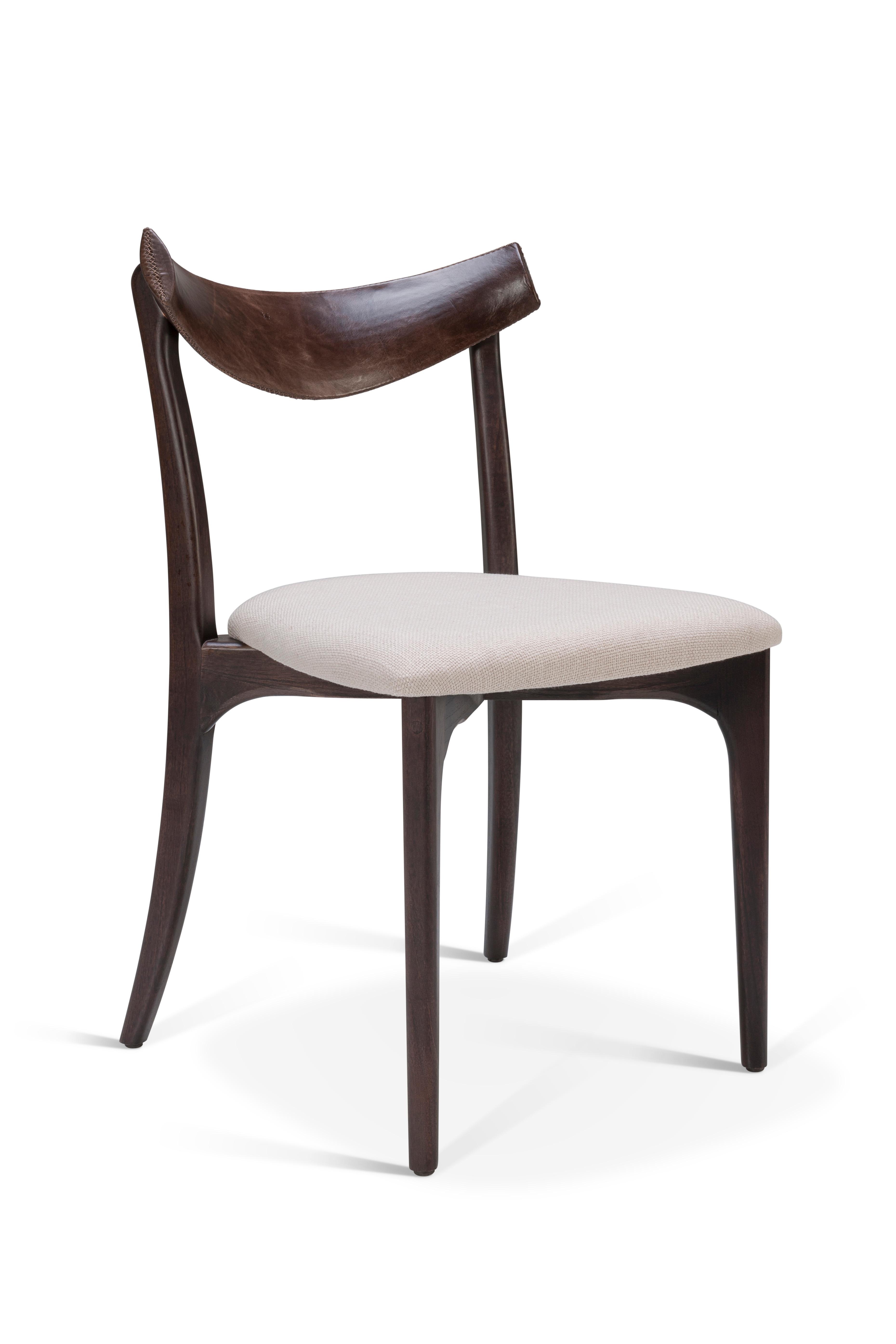 SILLA RESPALDO CUERO PALLADIO