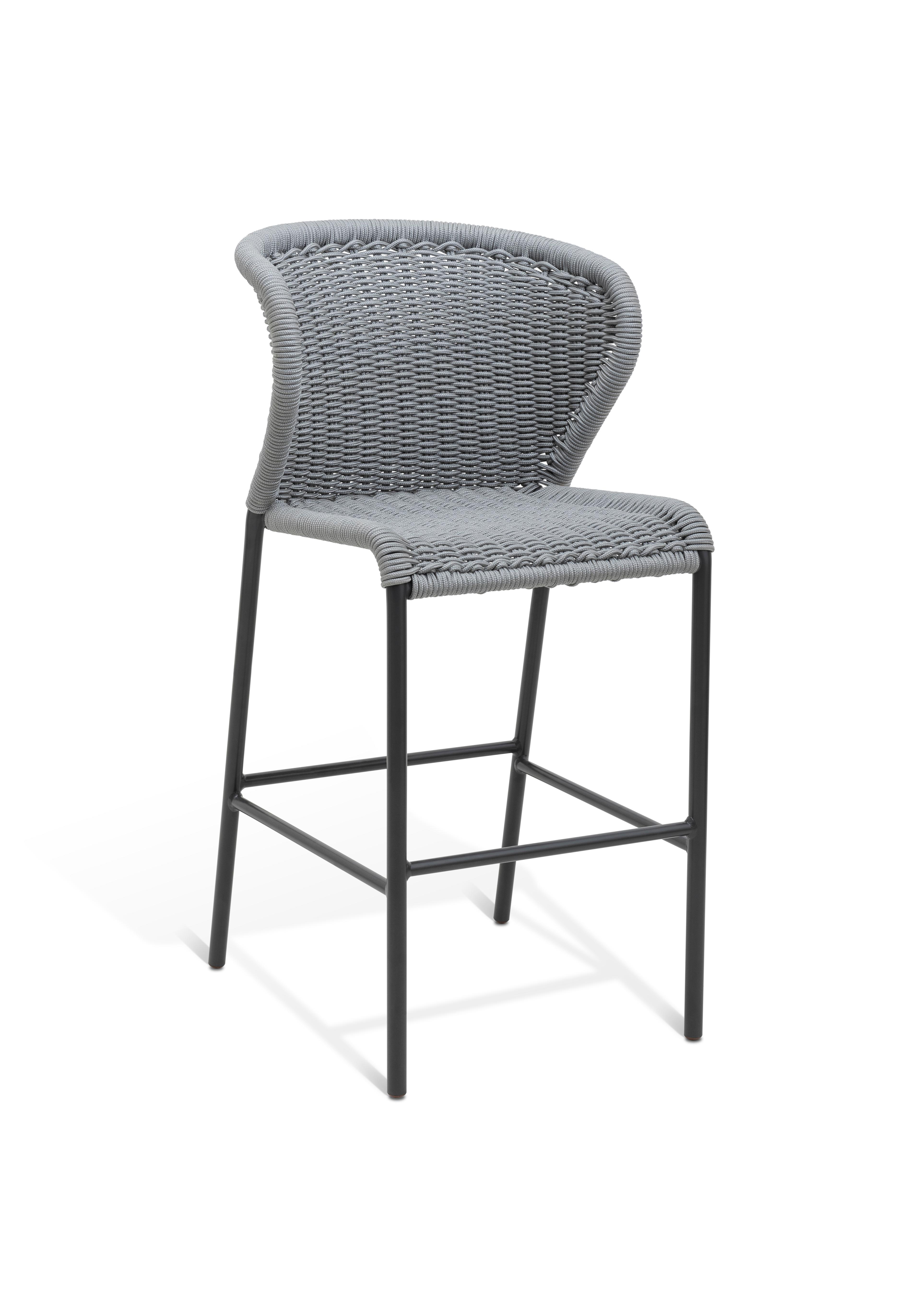 TABURETE CORDA NAUTICA ANDROS