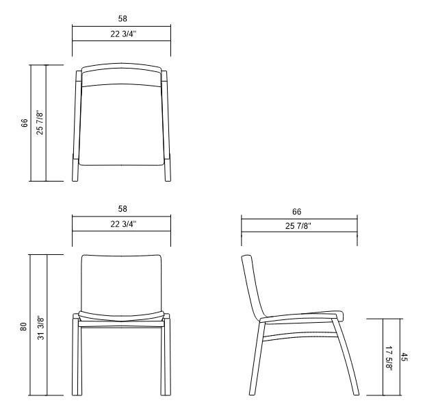 CHAIR WITH ARMS