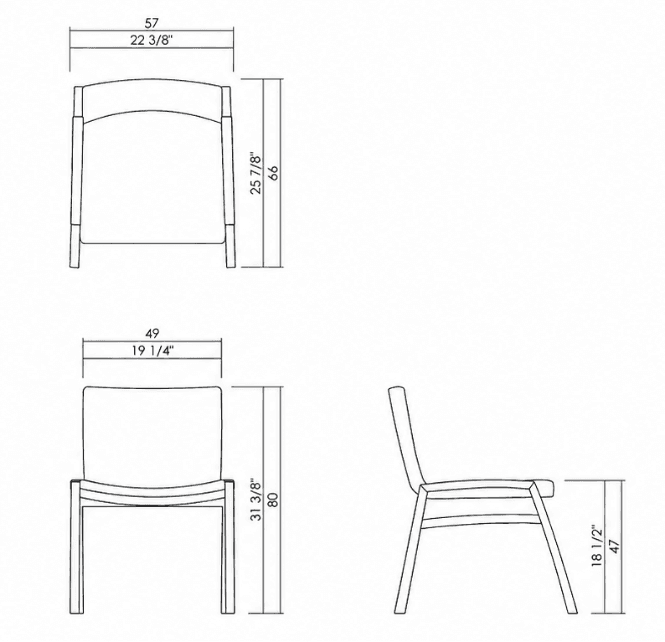 CHAIR WITH ARMS